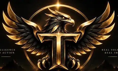 Regal black and gold Talon Forge eagle and T emblem